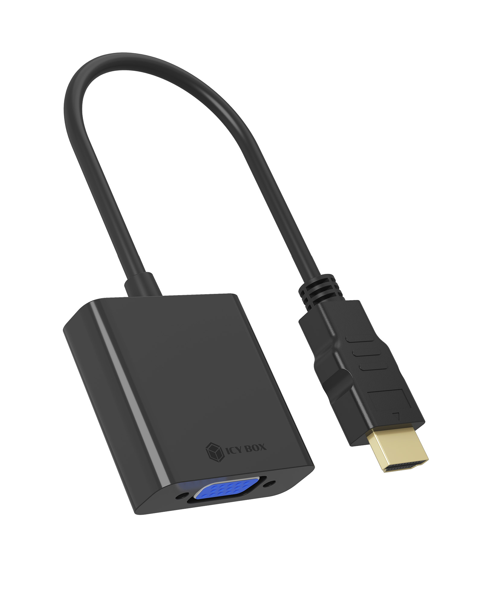 Adapter IcyBox HDMI A-Typ zu VGA