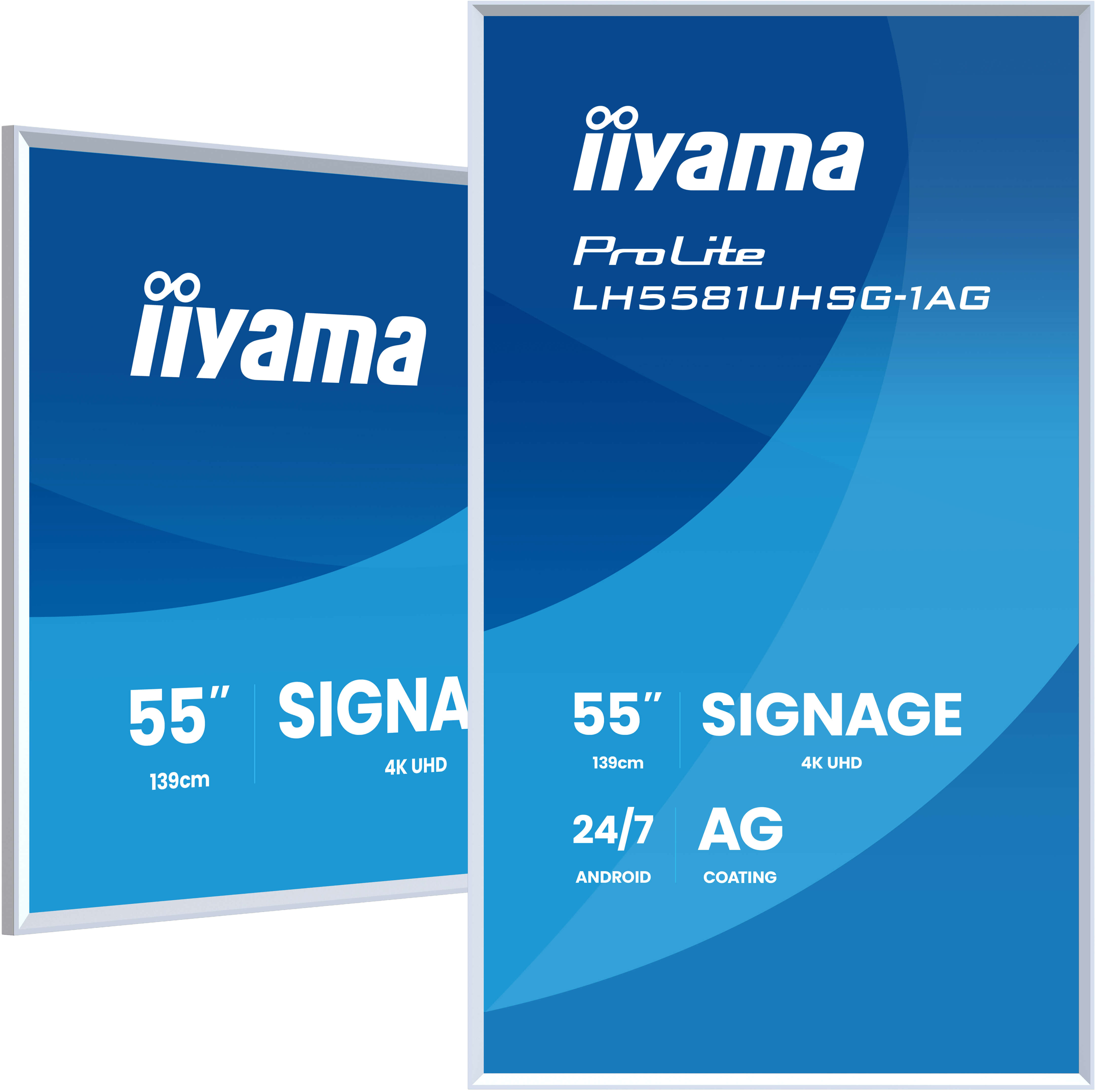 IIYAMA 139.0cm(55") LH5581UHSG-1AG 16:9 2xHDMI+USB-C (Speditions