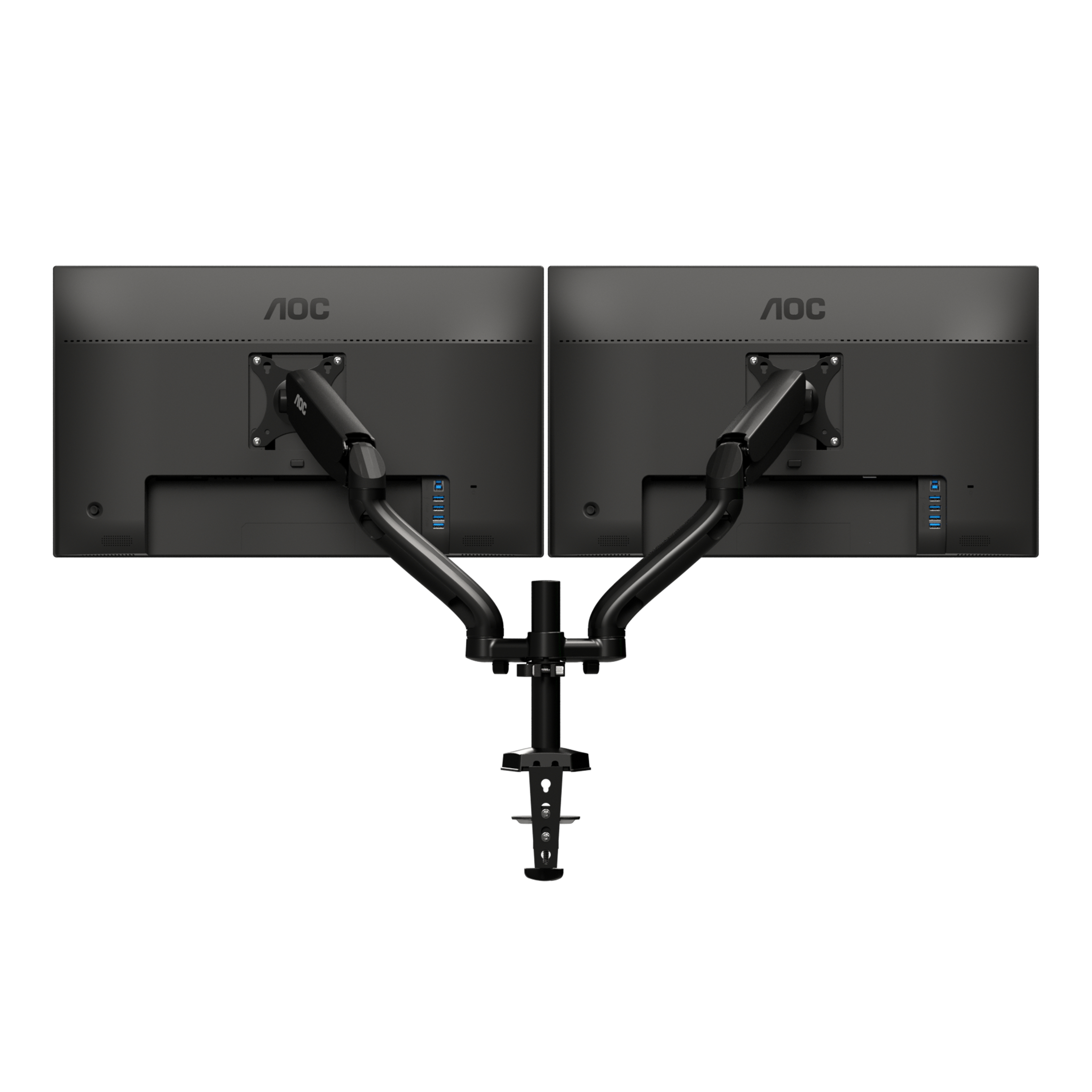 AOC DUAL DESK MOUNT AD110D0 13"- 32" 2-9KG Vesa black