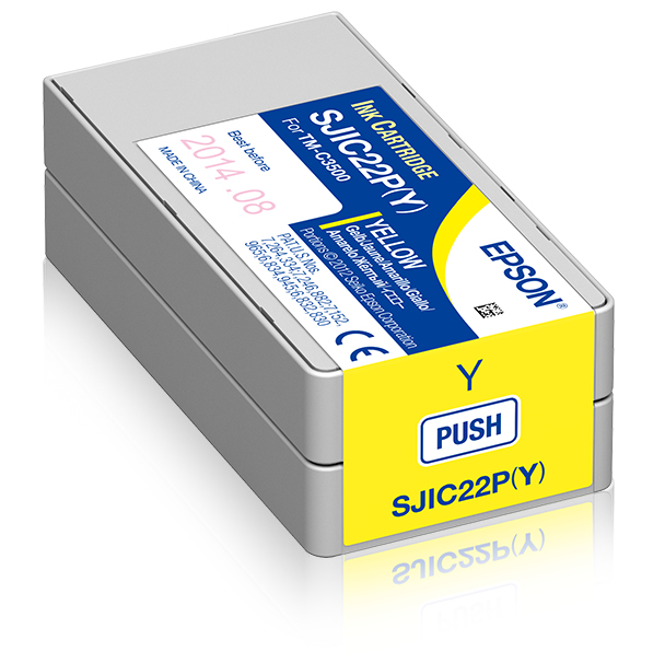 EPSON Patrone für ColorWorks C3500 gelb [C33S020604]
