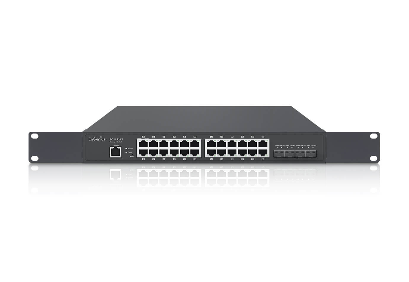 EnGenius Cloud Managed Switch 24-port GbE 4xSFP+ L2+ 19i