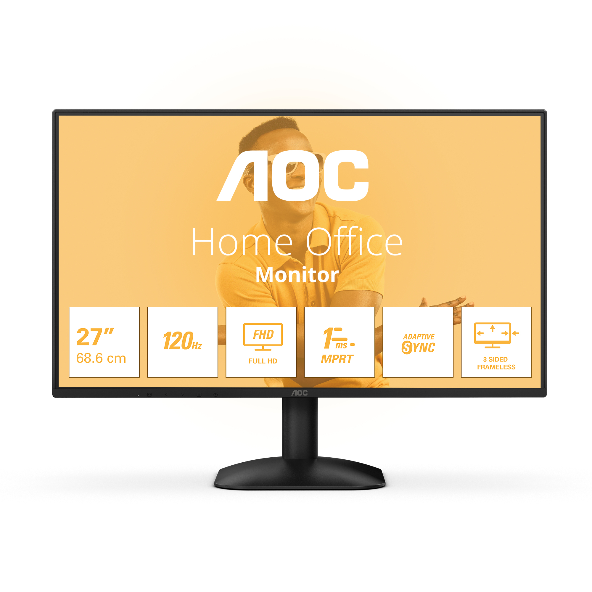 AOC 68,6cm (27")  27B31H    16:09 VGA+HDMI IPS black