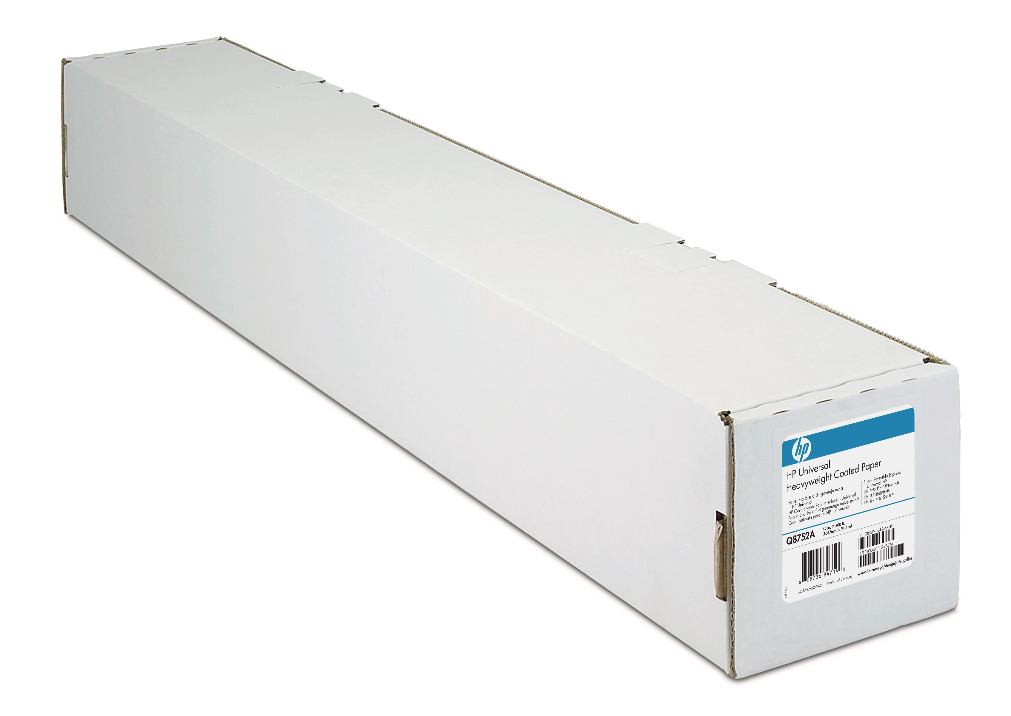 HP Holzfaser matt beschichtet 4,5 mil Rolle(106,7cmx45,7m)