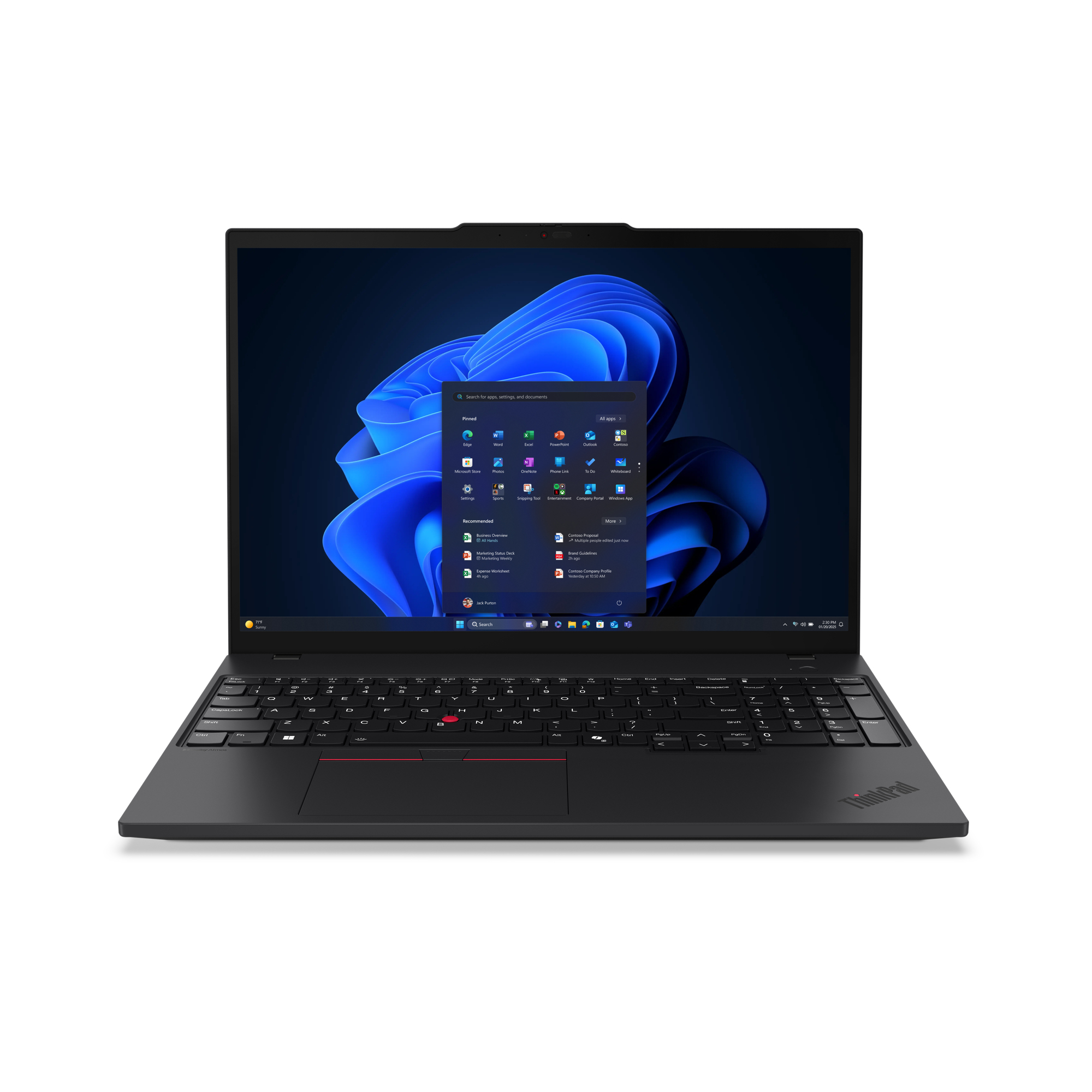 Lenovo ThinkPad T16     G4 16" Ultra7 255U 64/&shy;1TB  WUXGA W11P