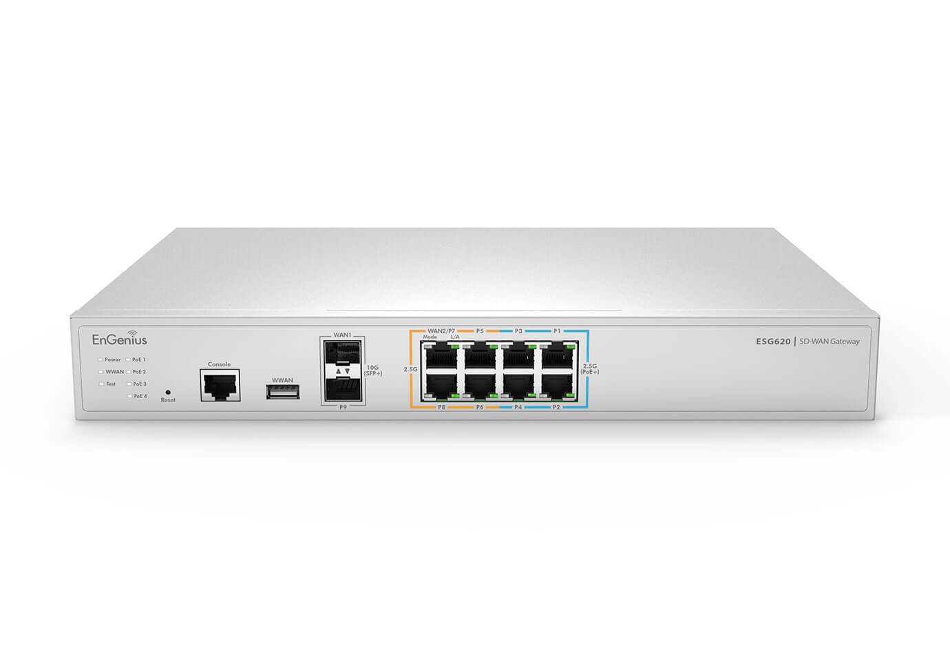 EnGenius Cloud Managed Security Gateway 2 x 2.5 GbE  LAN
