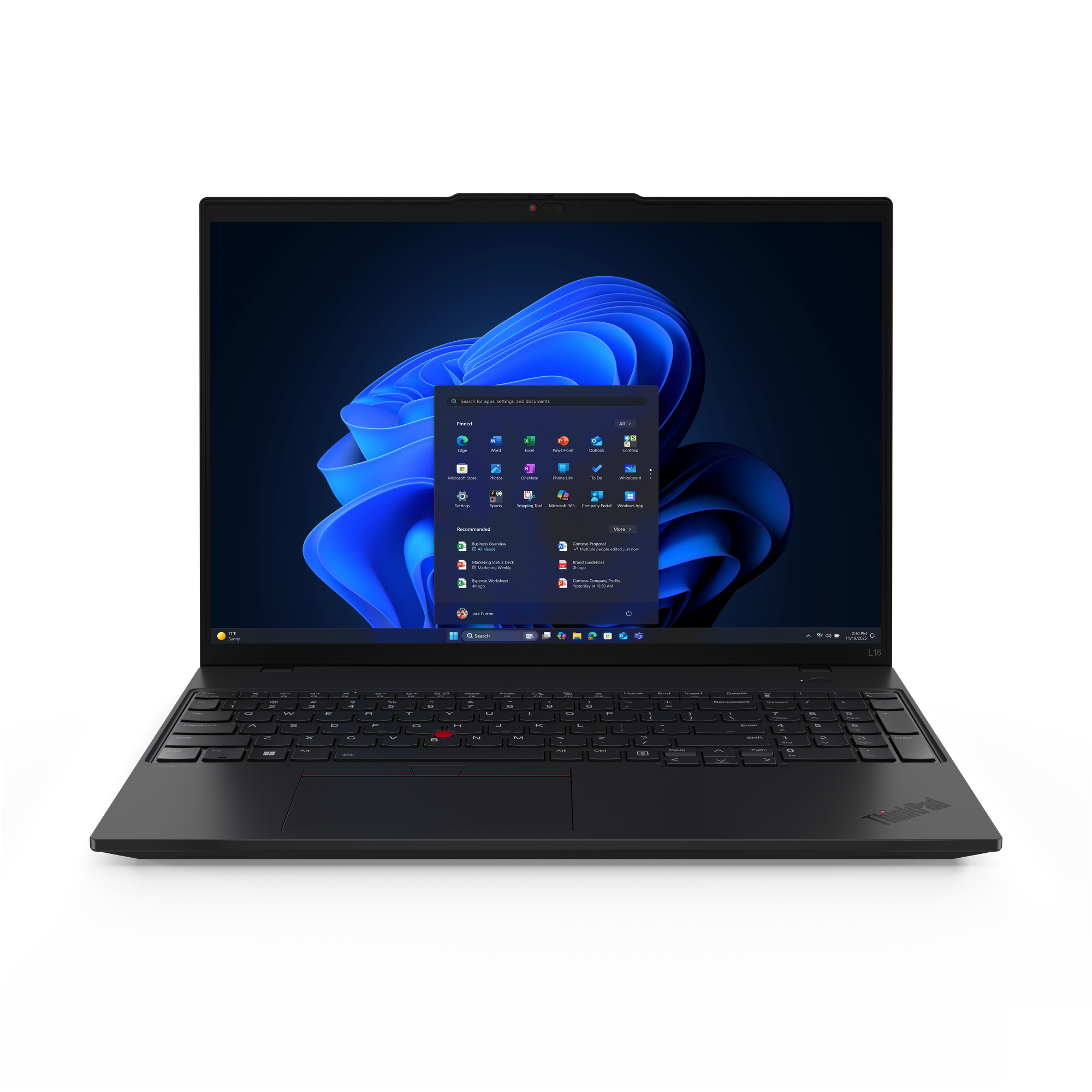 Lenovo ThinkPad L16 AMD G2 16" RAI-7-P-350 32/&shy;1TB  WUXGA W11P
