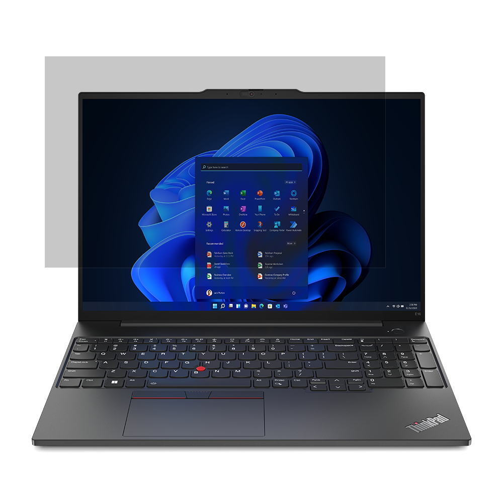 Lenovo 16"   Premium Clarity Privacy Filter for P16/&shy;T16 G1
