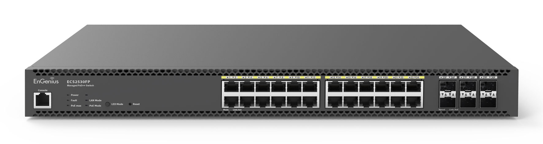 EnGenius Cloud Managed Switch 24 Multi-GbE PoE.af/&shy;at/&shy;bt