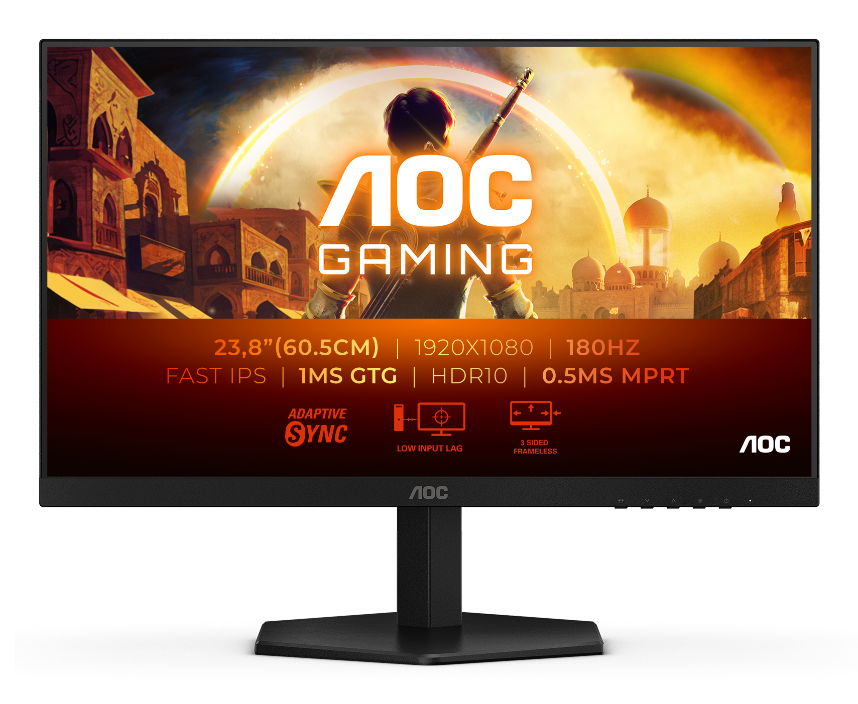 AOC 60,5cm (23,8") 24G42E    16:09 HDMI+DP black/&shy;grey