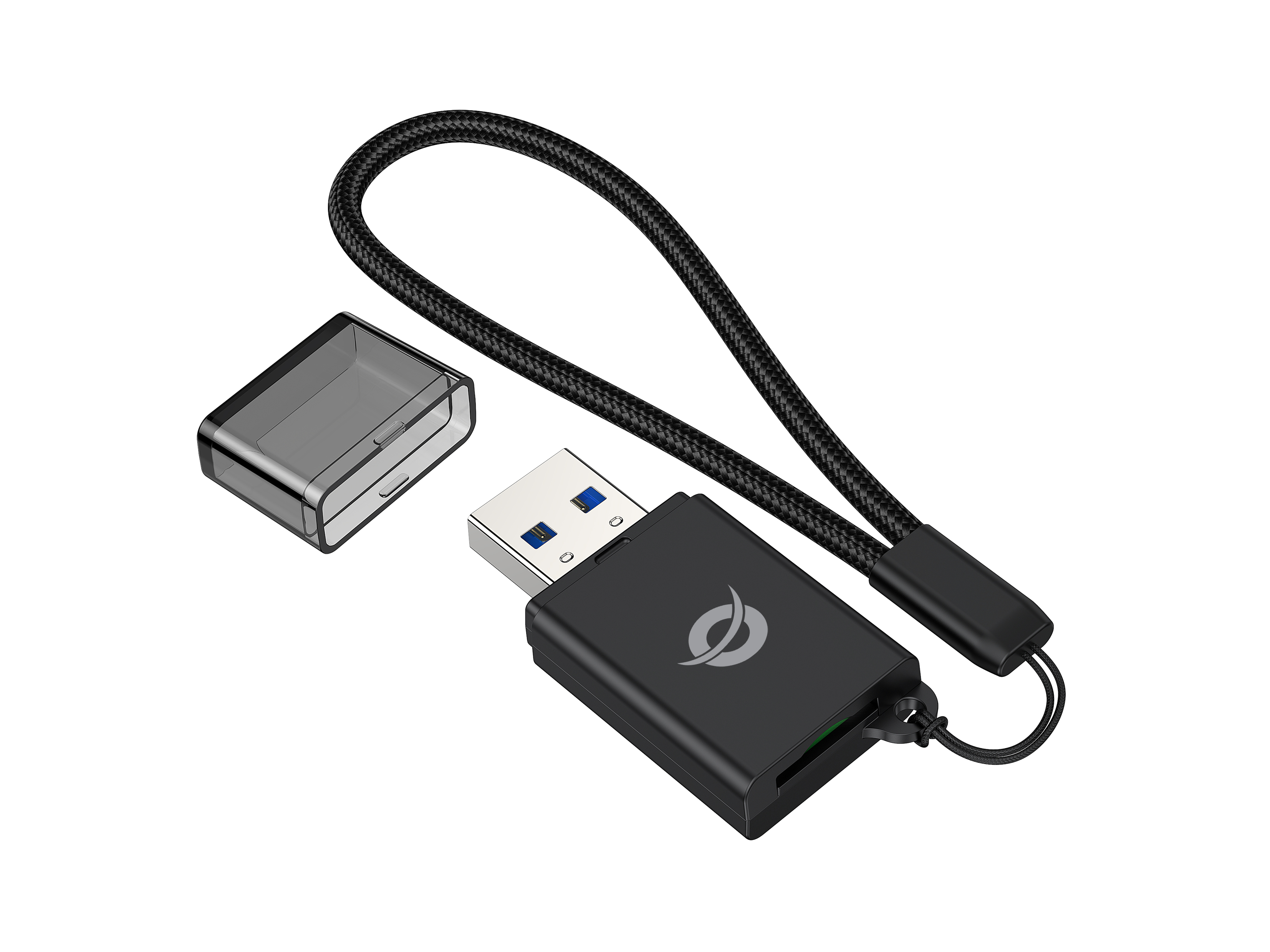 CONCEPTRONIC Kartenleser USB-A3.0->TF/&shy;Micro-SD3.0    schwarz