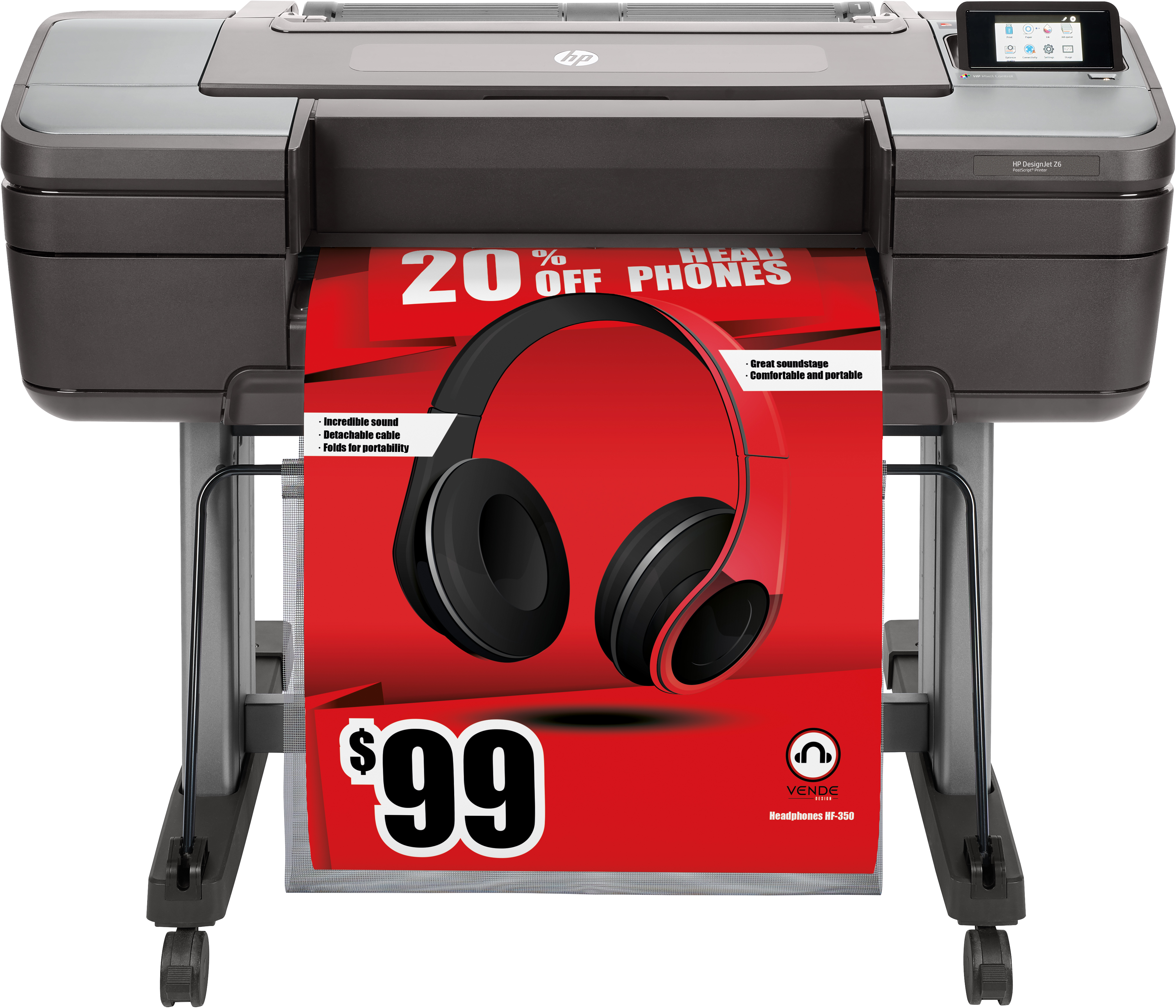 HP Designjet Z6 PS 24"                            T8W15A#B19 (Sp