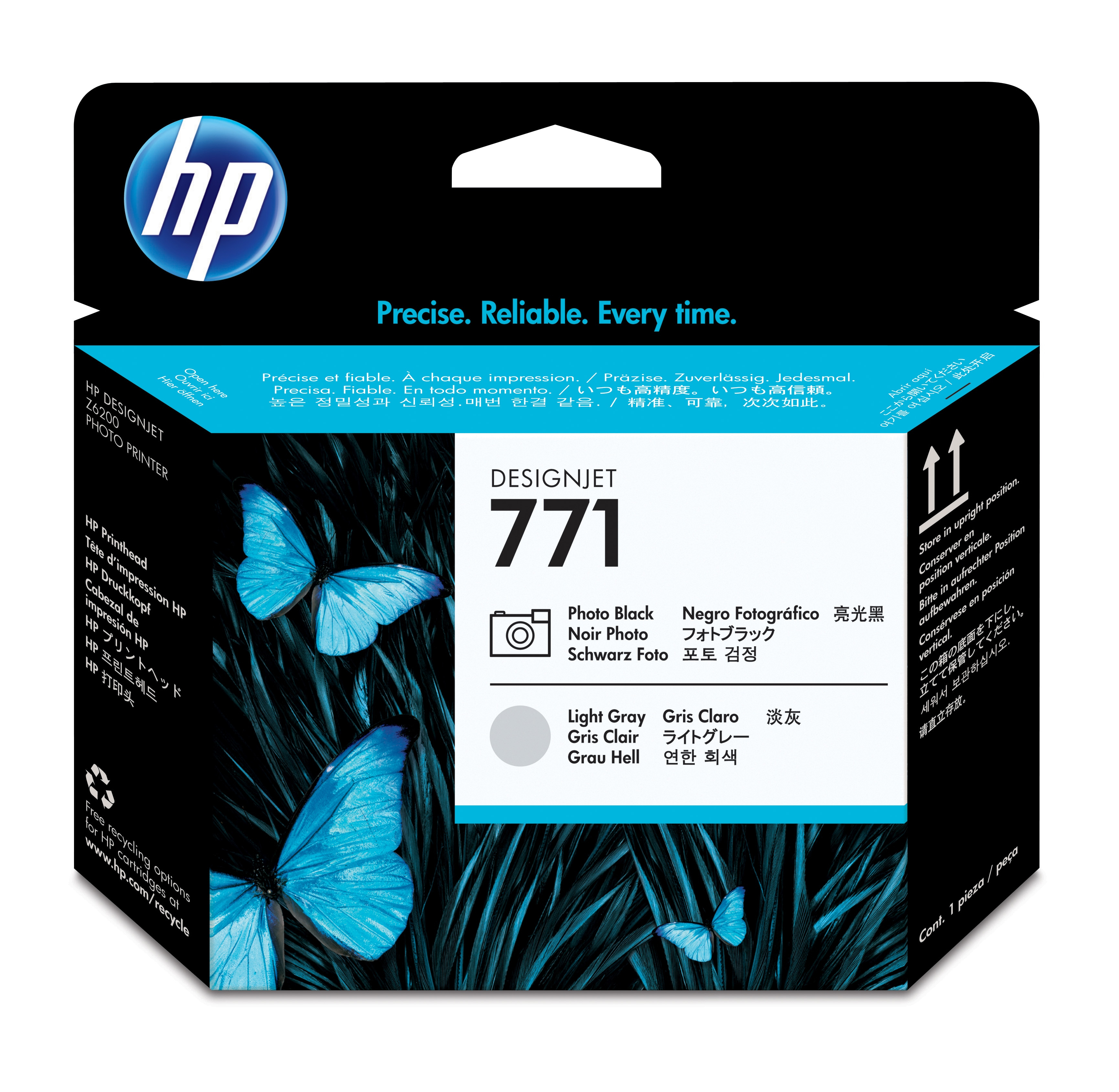 HP 711      FotoSchwrz+HellGrau Druckkopf