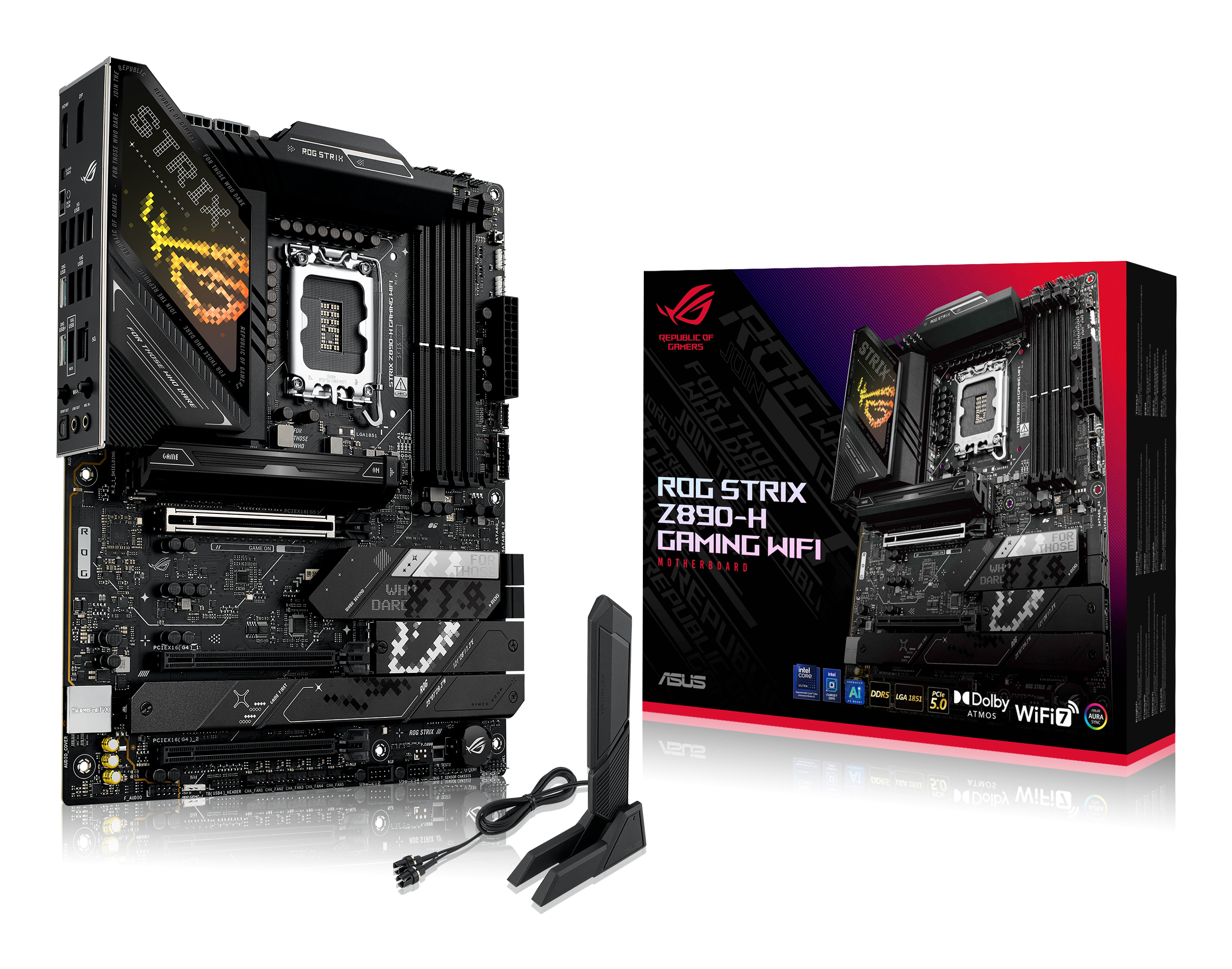 ASUS ROG STRIX Z890-H GAMING WIFI      (INTEL,1851,DDR5,ATX)