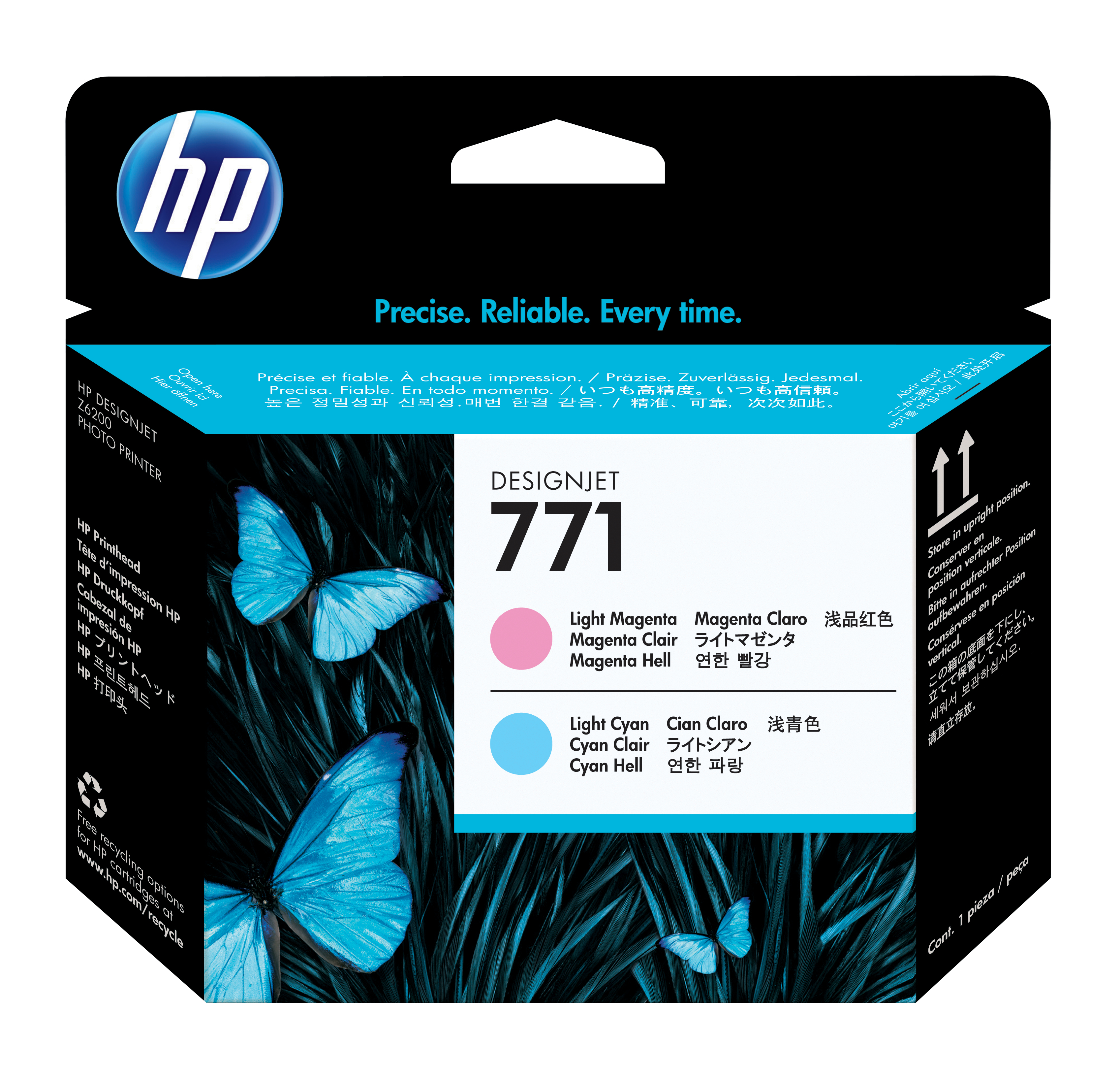 HP 711      HellMag+HellCya     Druckkopf