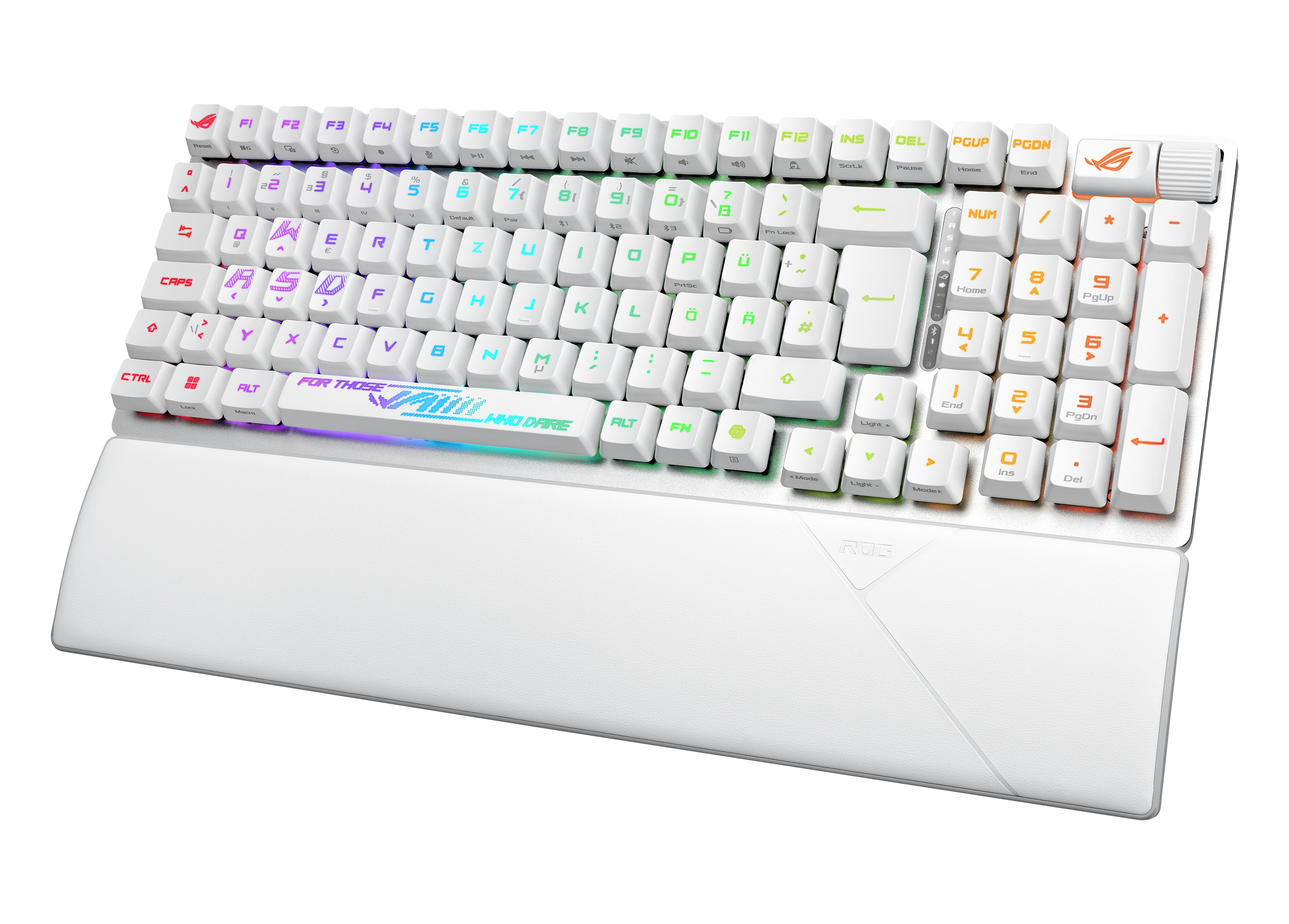 ASUS TASTATUR ROG STRIX SCOPE II 96 RX WIRELESS WHT