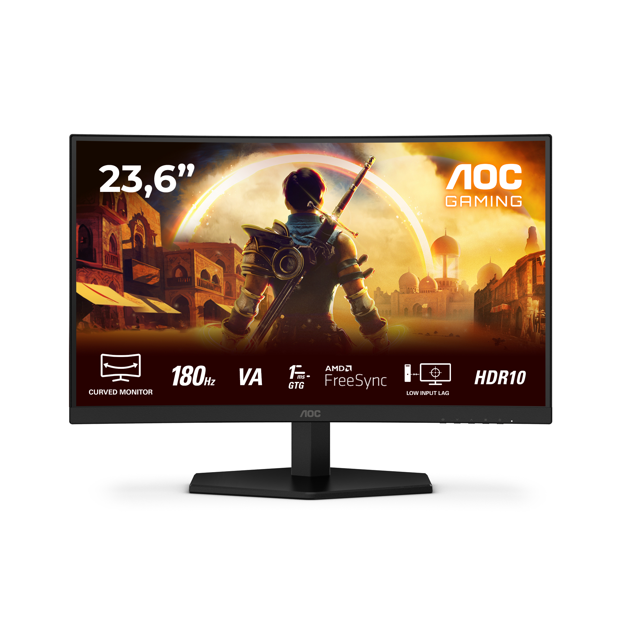AOC 59,9cm (23,6") C24G42E  16:09 HDMI+DP black Curved