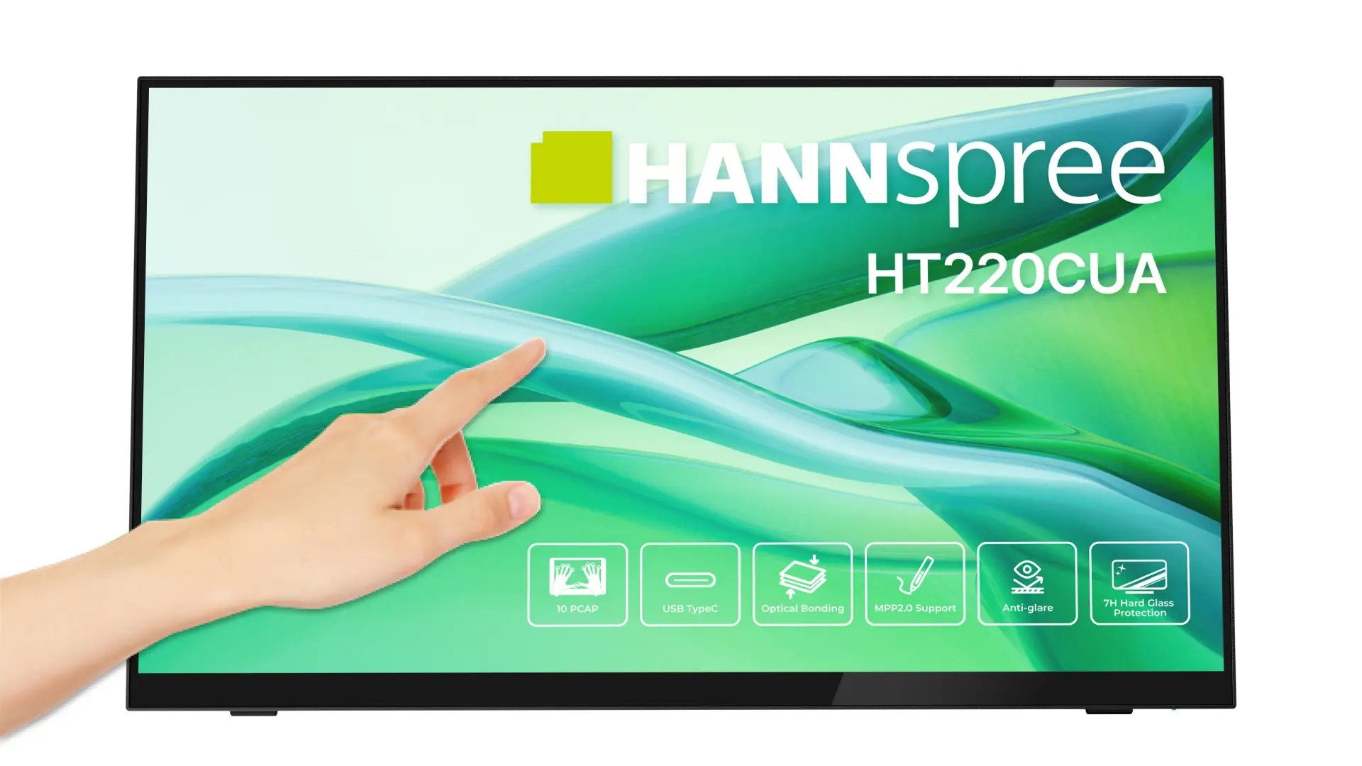 Hannspree 54.6cm (21,5") HT220CUA 16:9 M-TOUCH HDMI+DP