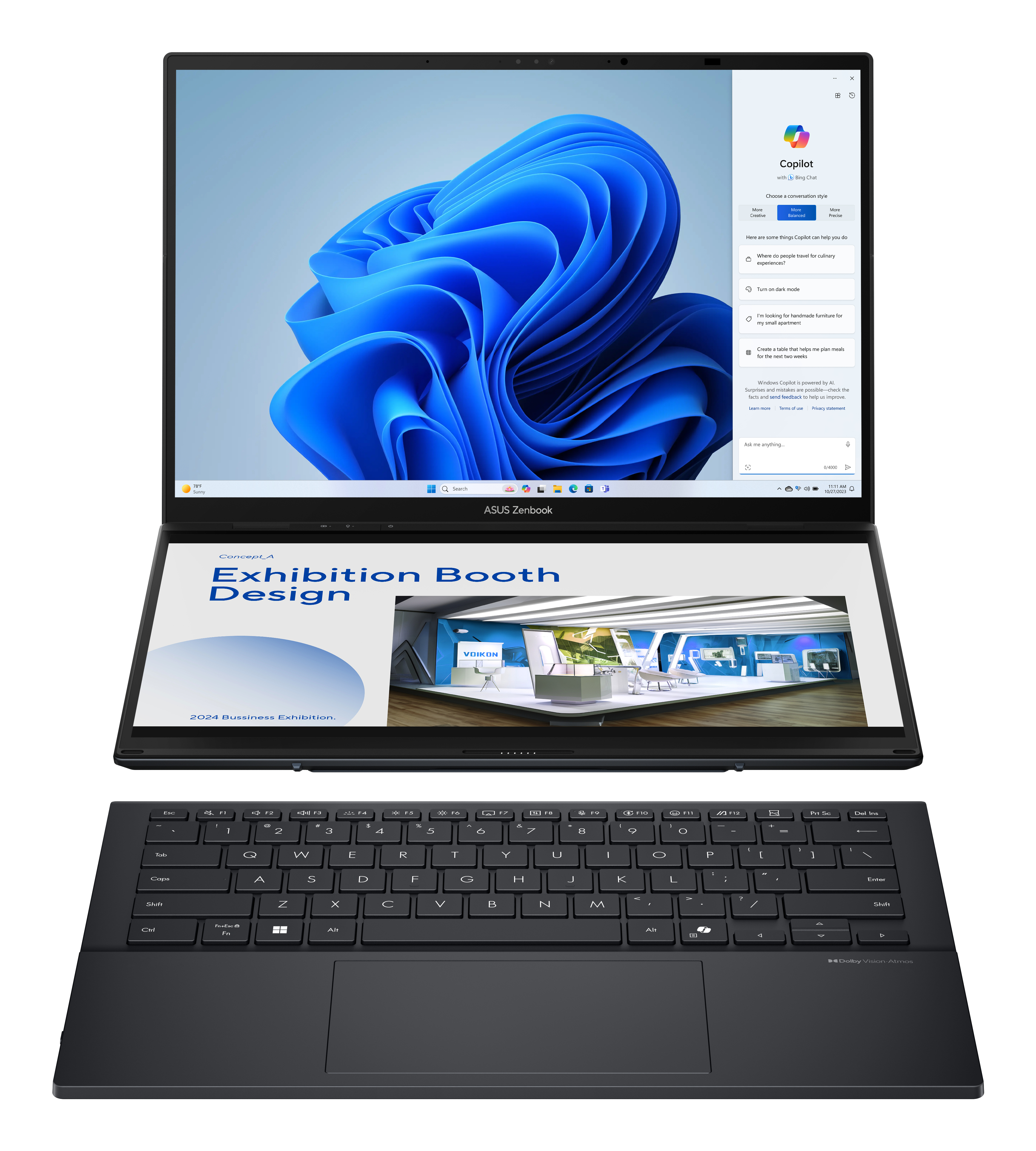 ASUS Zenbook Duo 14"      U9-285H 32 2TB     UX8406CA-PZ068X W11