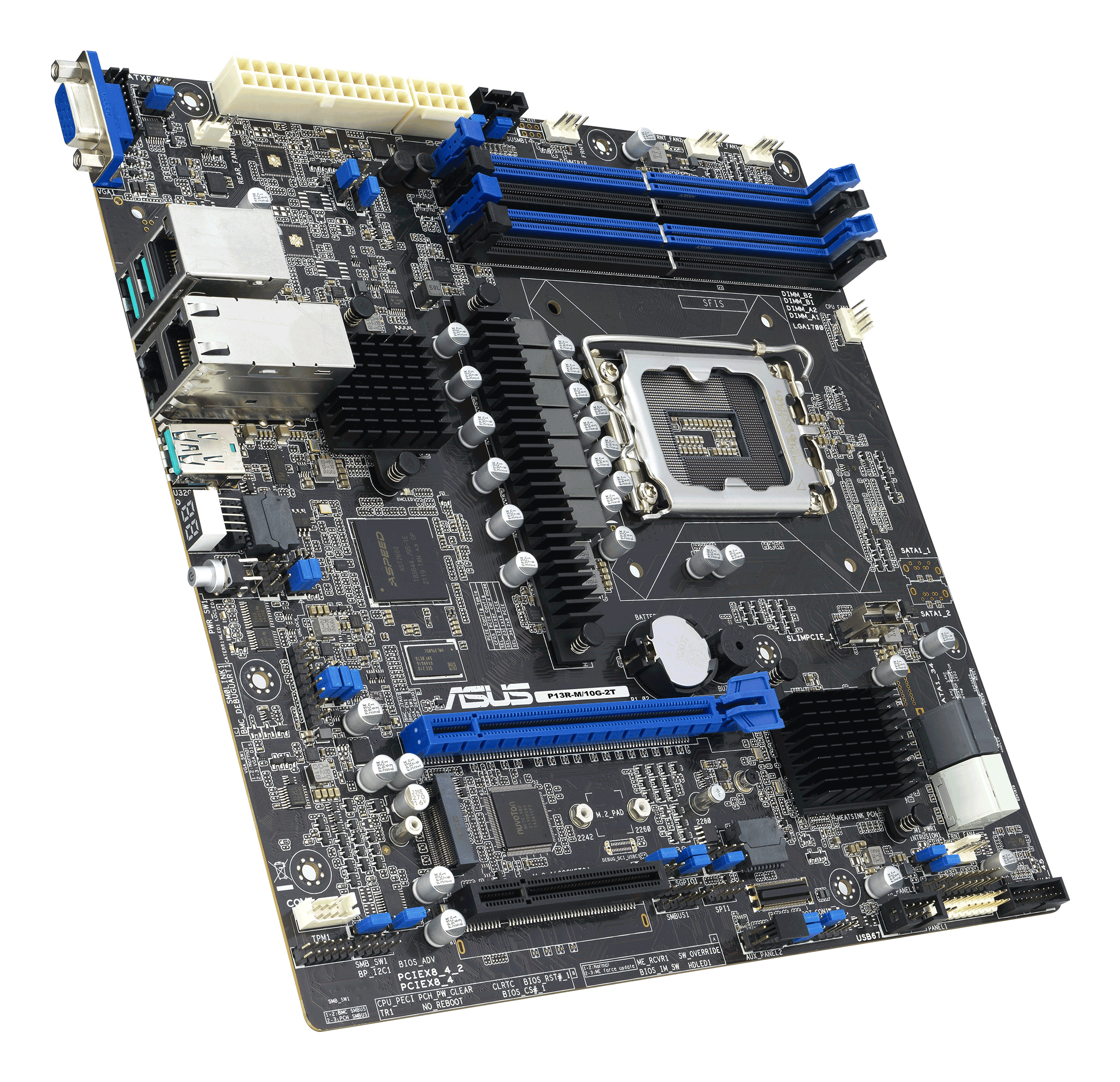 ASUS P13R-M/&shy;10G-2T  MicroATX  1x LGA 1700 DDR5  2x10G ASMB11