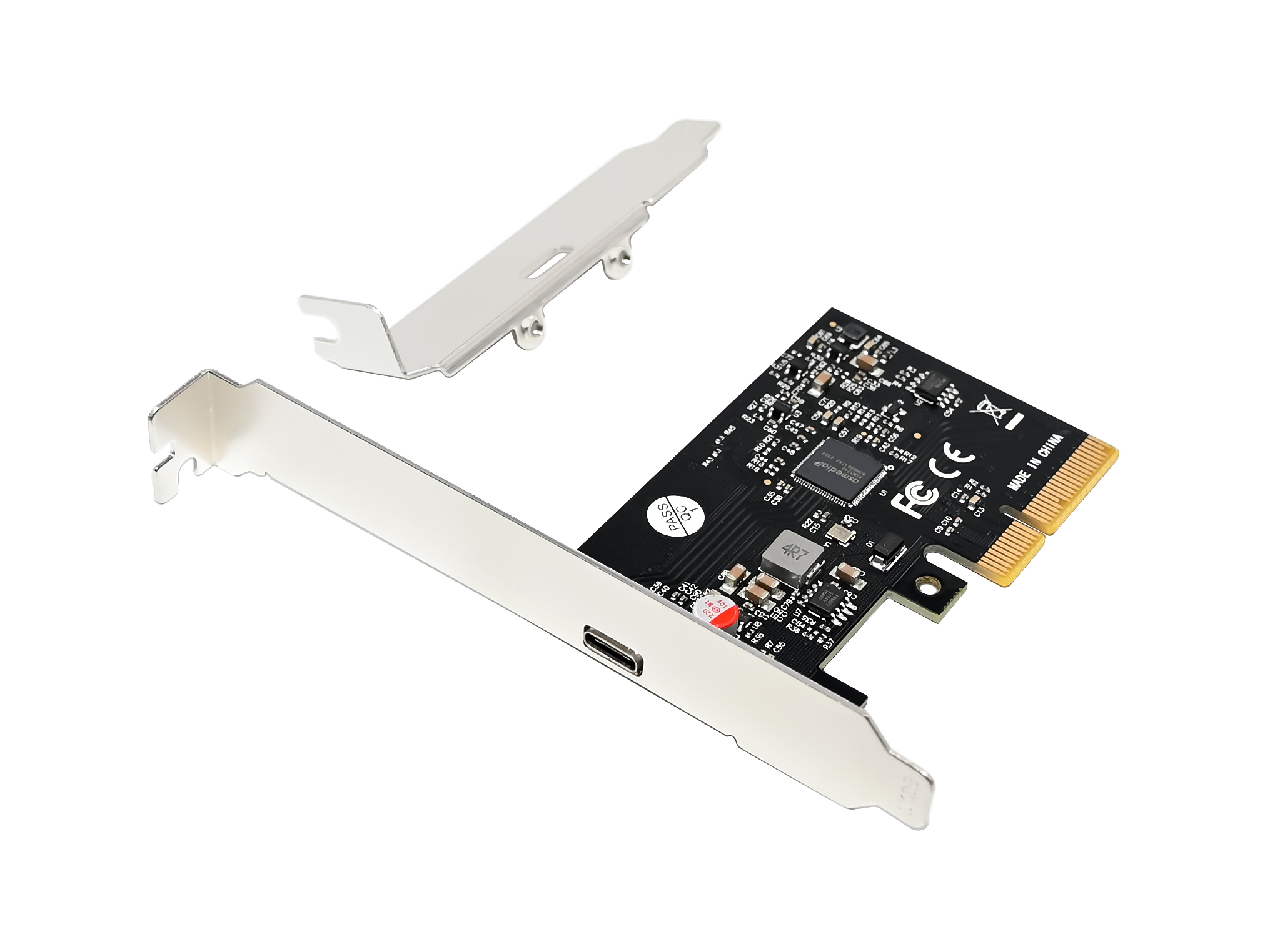 CONCEPTRONIC 4xPCIe3.0 Card 1xUSB-C3.2 Gen2x2         20Gbps