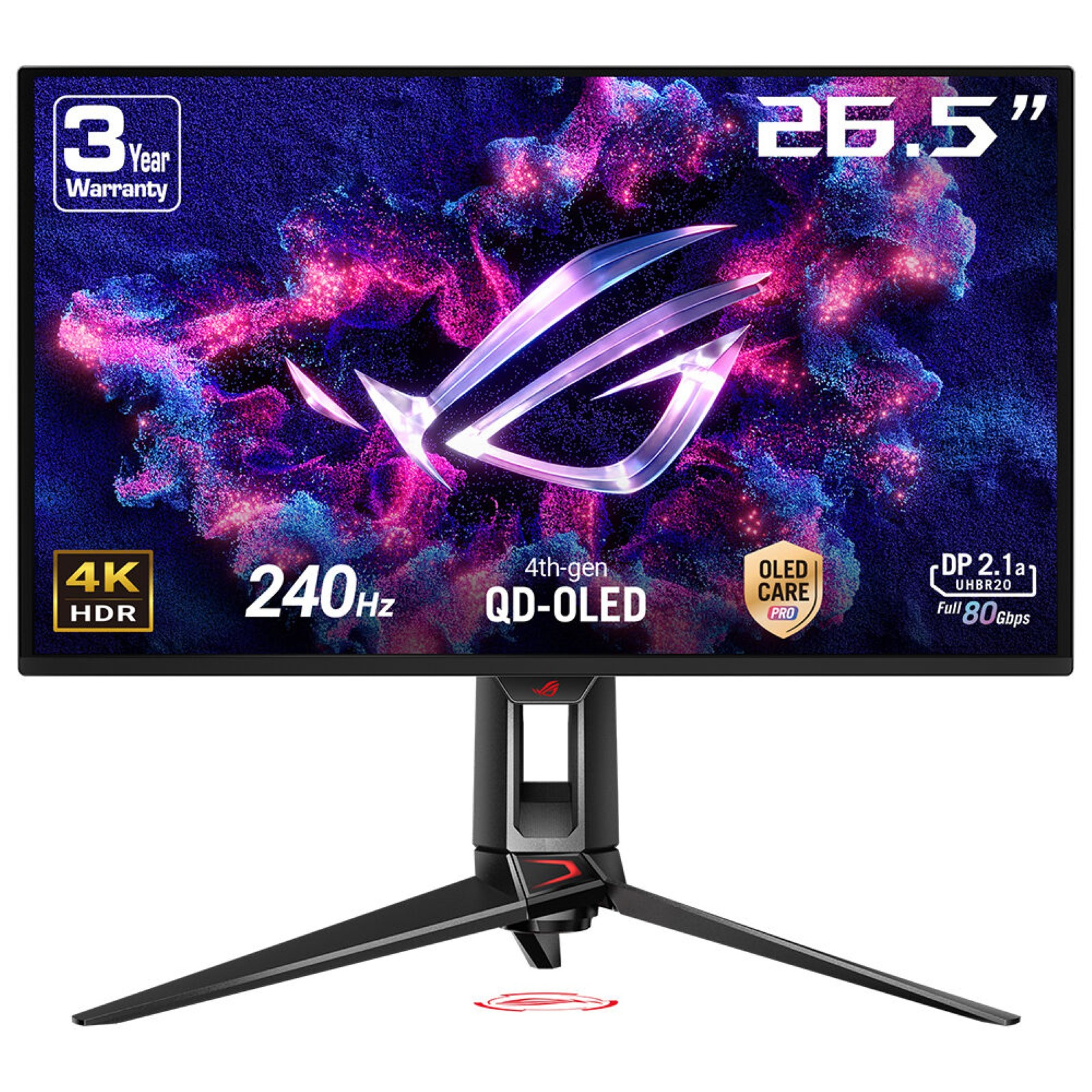 ASUS ROG Swift OLED PG27UCDM 67.32cm (16:9) 240Hz UHD