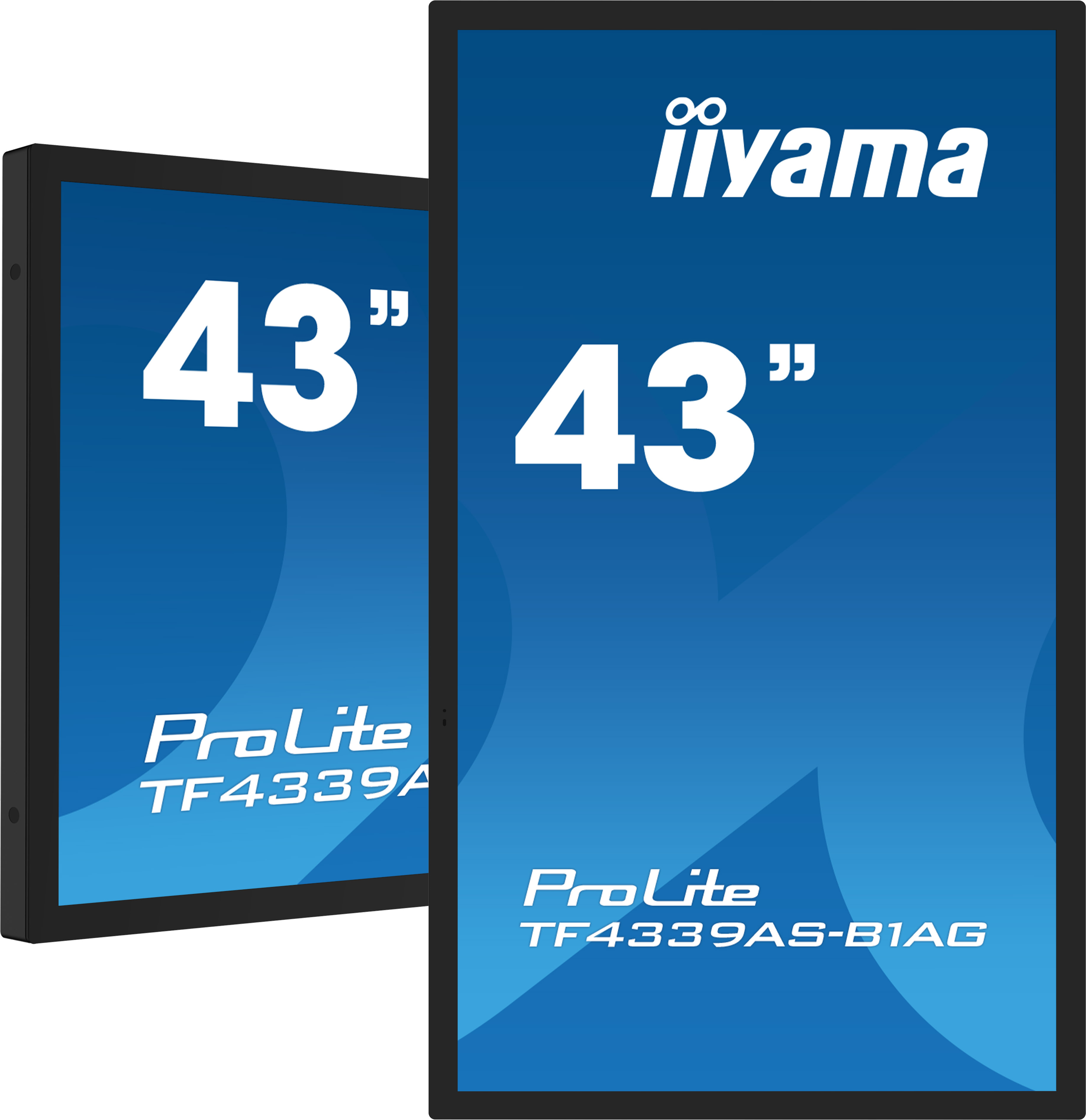 IIYAMA 108cm  (43") TF4339AS-B1AG 16:9 M-Touch 2xHDMI+DP+USB