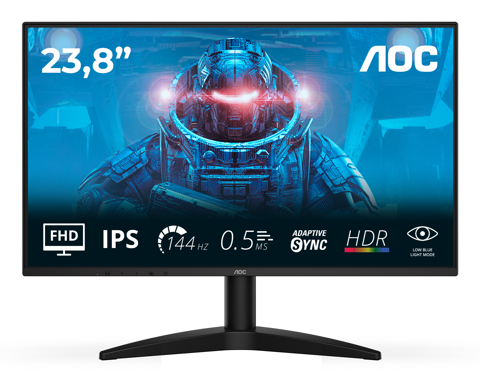 AOC 60,5cm (23,8") 24B36X   16:09 HDMI+DP black