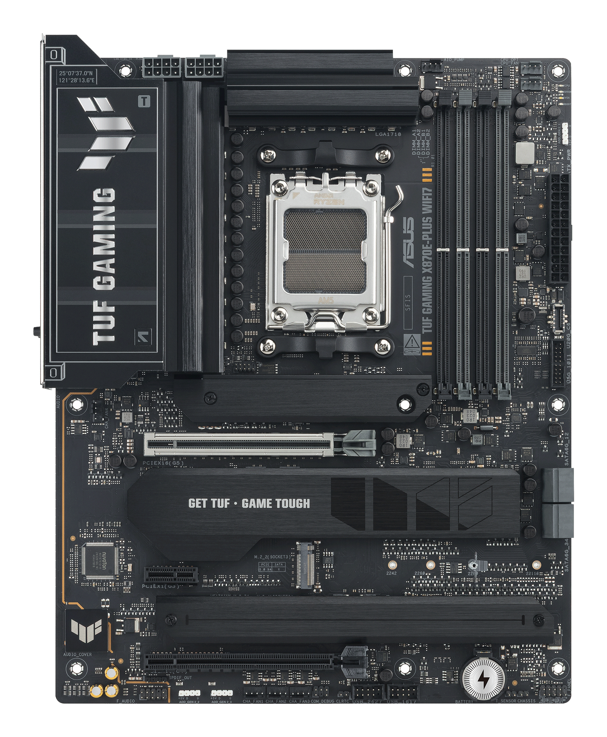 ASUS TUF GAMING X870E-PLUS WIFI7          (AMD,AM5,DDR5,ATX)