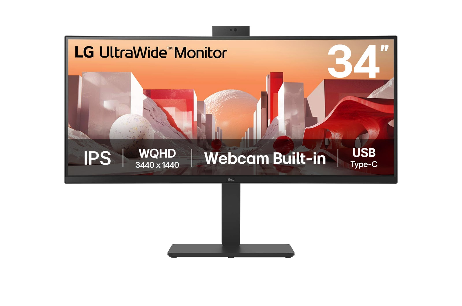 LG 86,36cm 34BA85QE-B   UWQHD 21:9 IPS DP HDMI USB