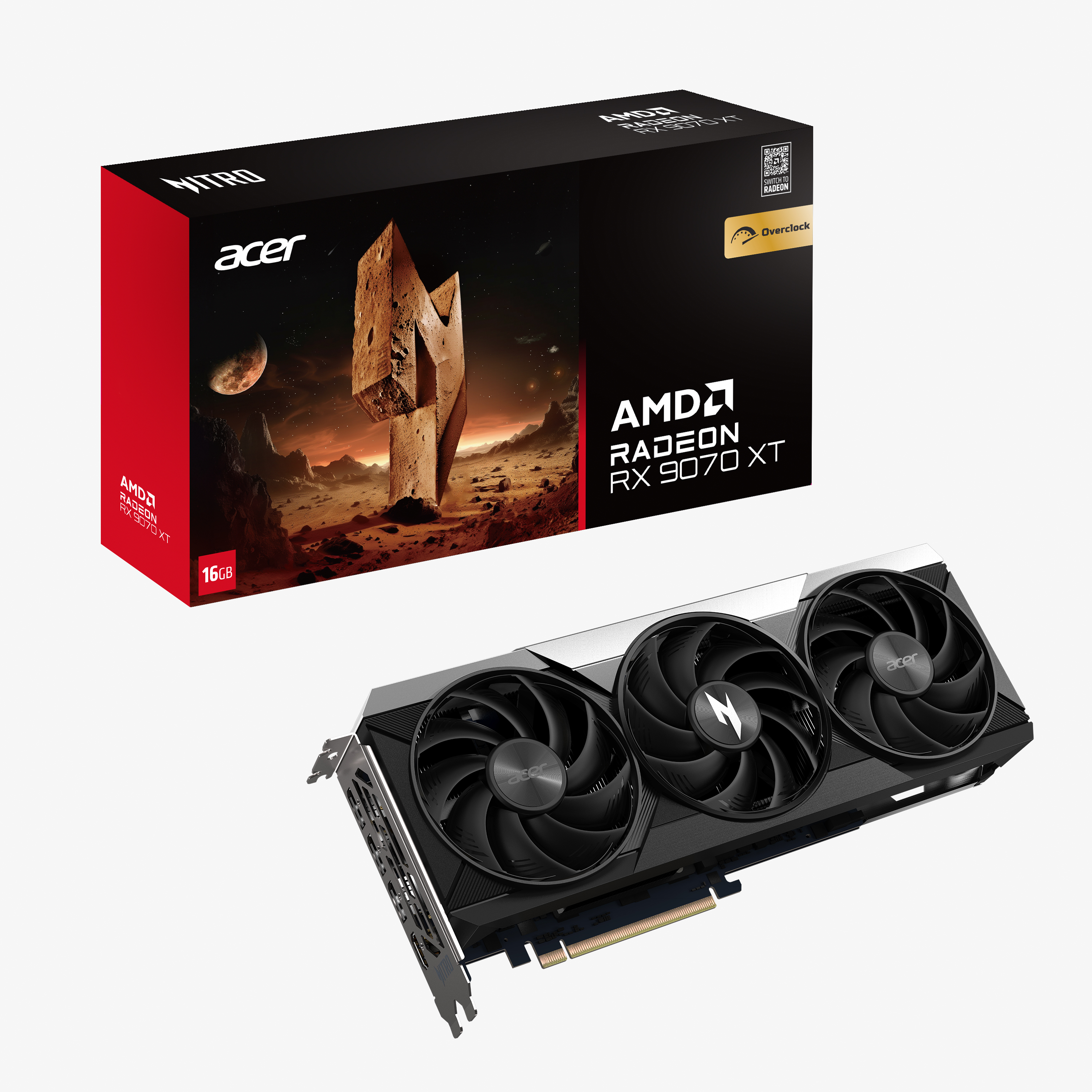 Acer NITRO            AMD   RX9070 XT OC  16GB