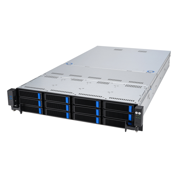 ASUS Server RS520A-E12-RS12U/&shy;1G/&shy;1.6kW/&shy;12NVMe/&shy;FAN/&shy;RH/&shy;OCP/&shy;GPU