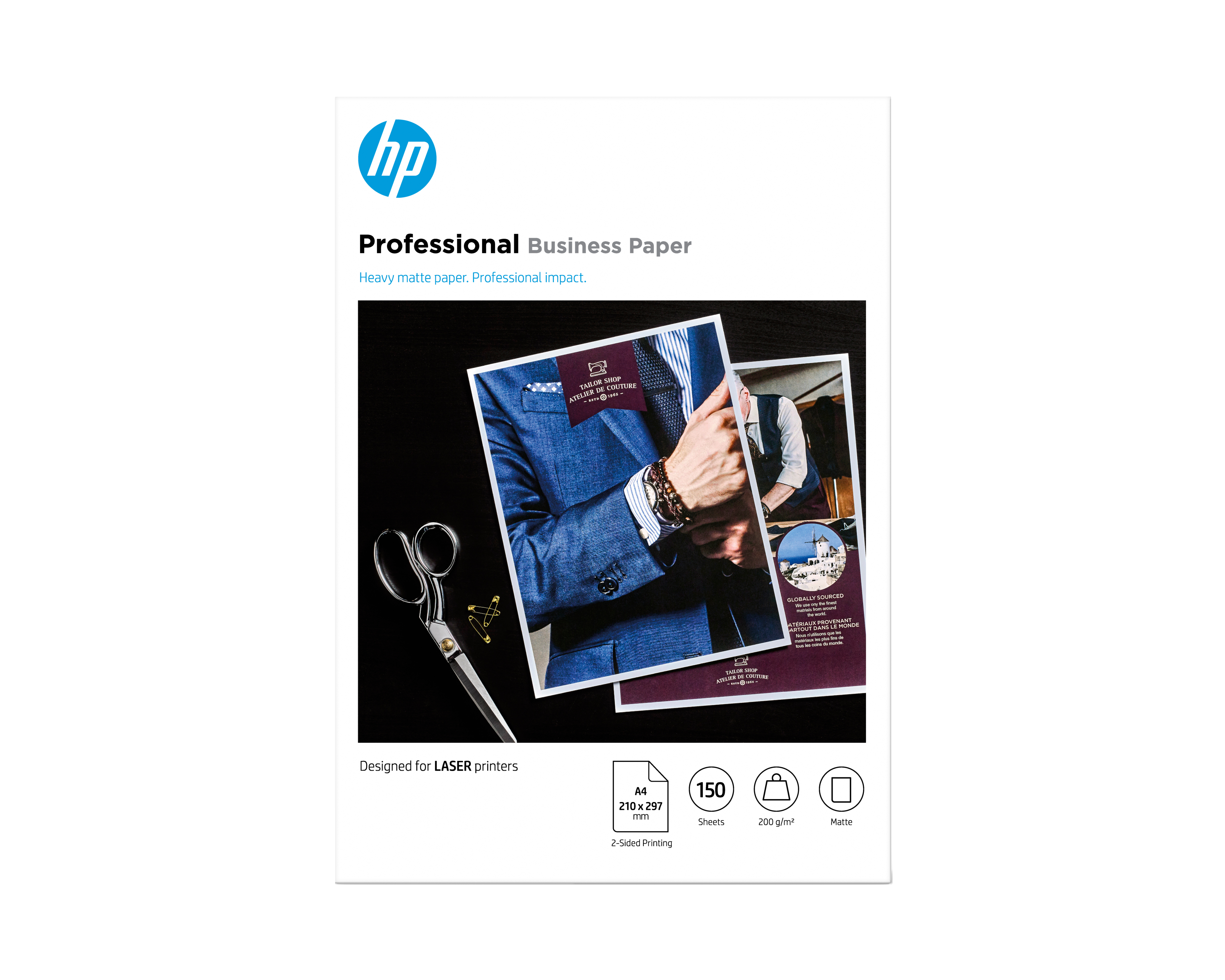 HP Professional Papier Matt A4 200g/&shy;m2 - 150 Blatt