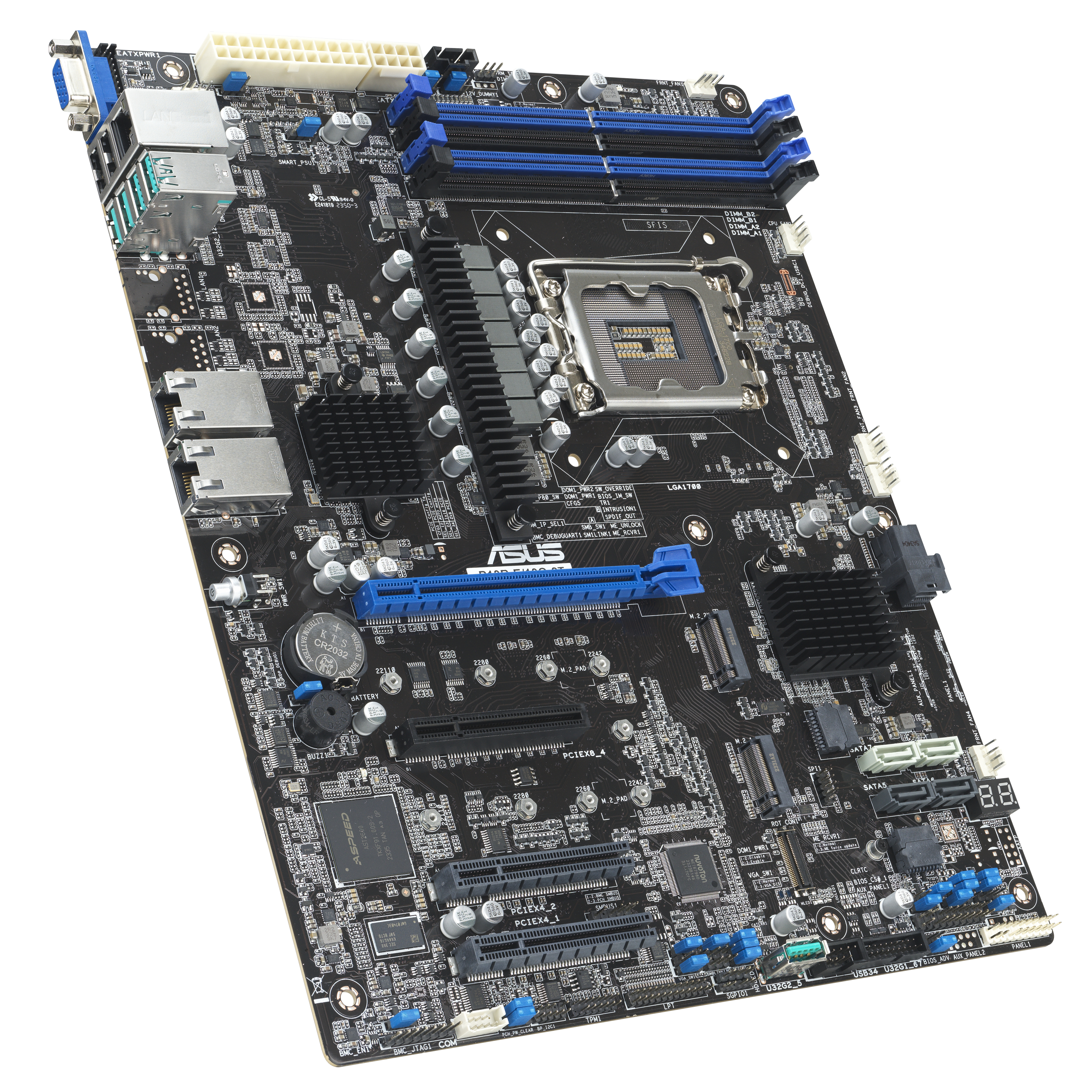 ASUS P13R-E/&shy;10G-2T       ATX  1x LGA 1700 DDR5  2x10G ASMB11