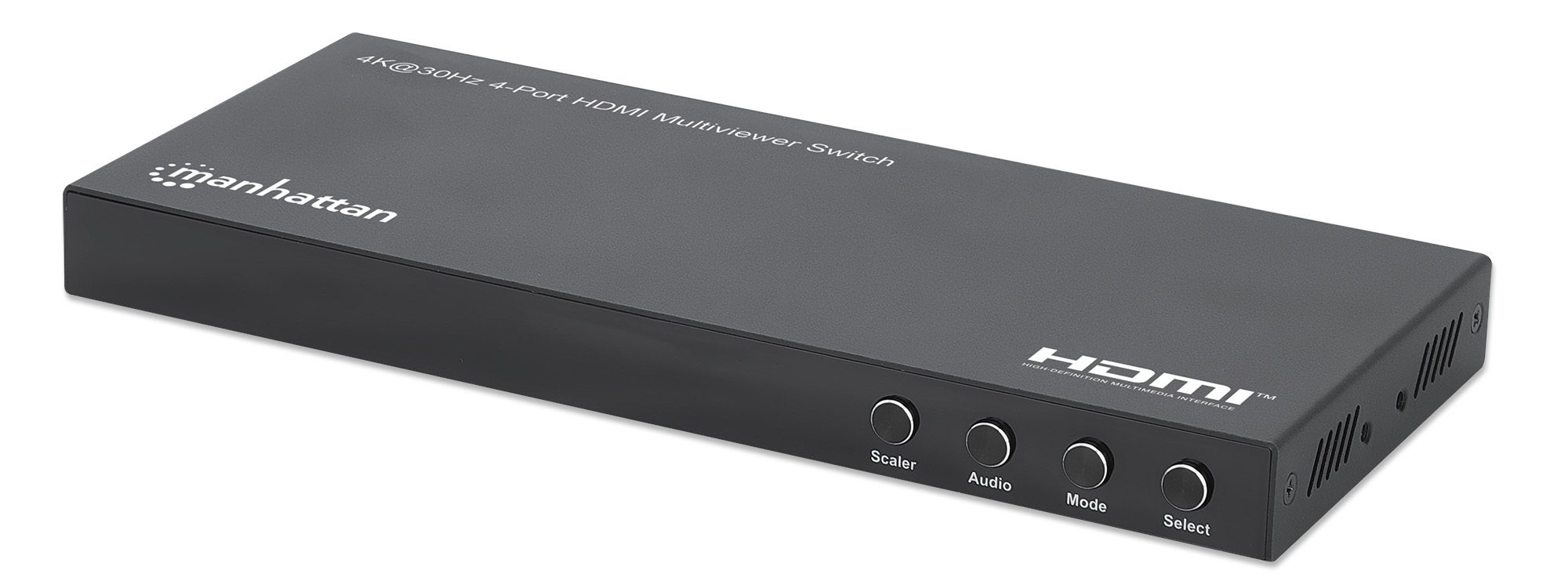 MANHATTAN 4K 30Hz 4-Port HDMI Multiviewer Switch
