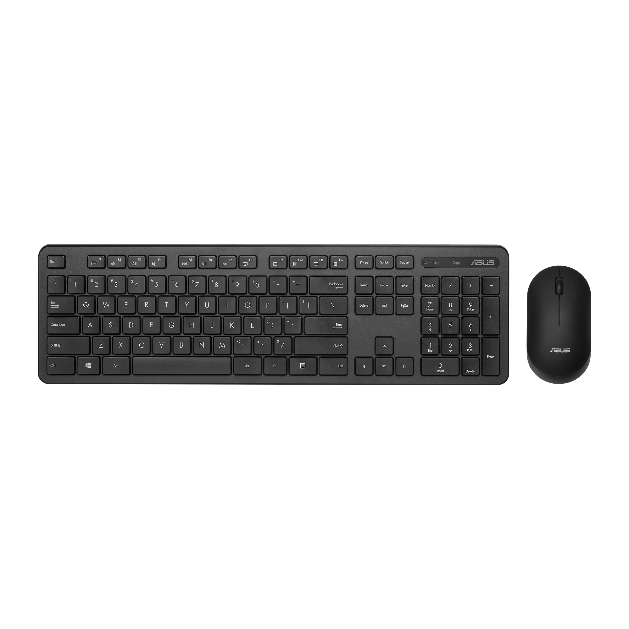 ASUS CW100             Tastatur-Maus-Set wireless schwarz
