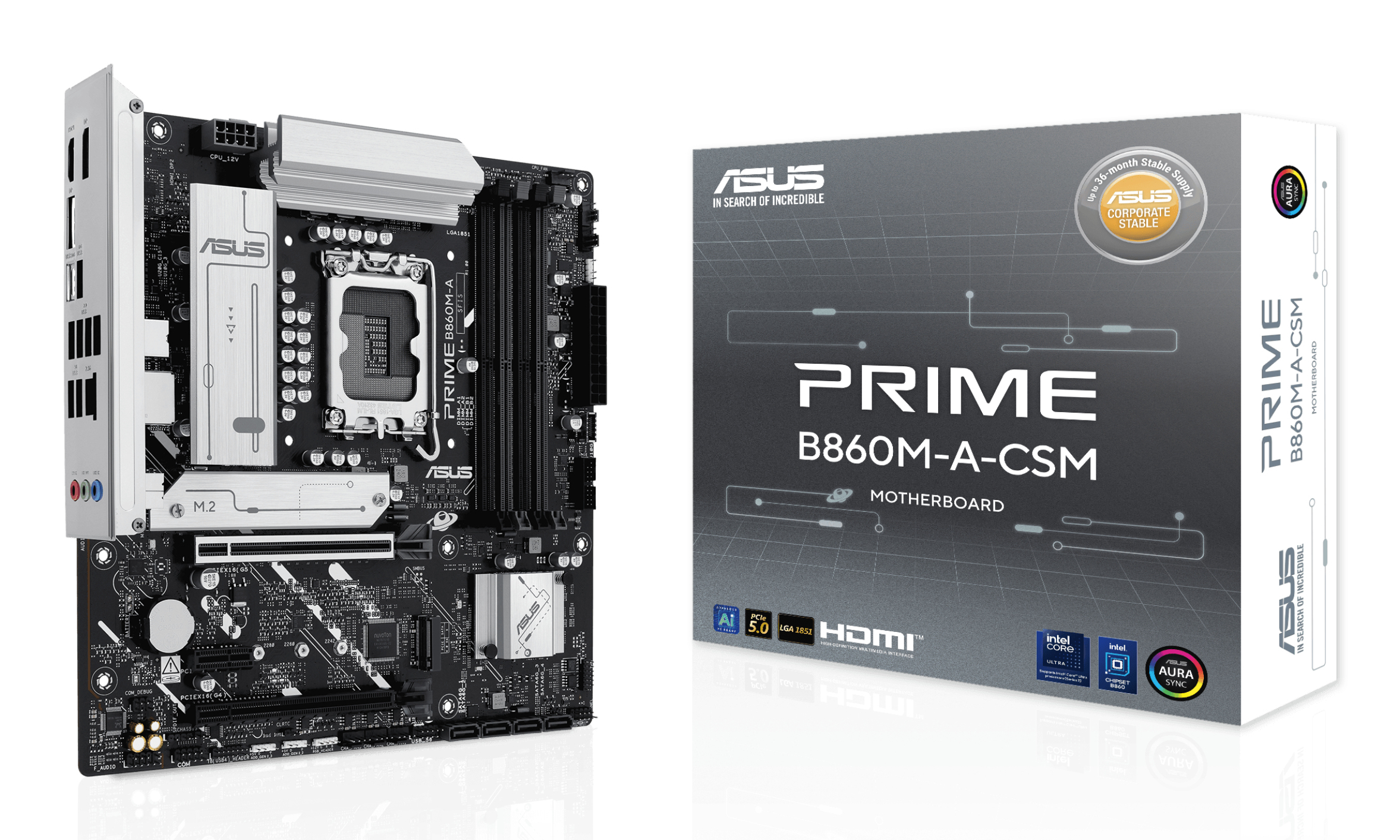 ASUS PRIME B860M-A-CSM                (INTEL,1851,DDR5,mATX)